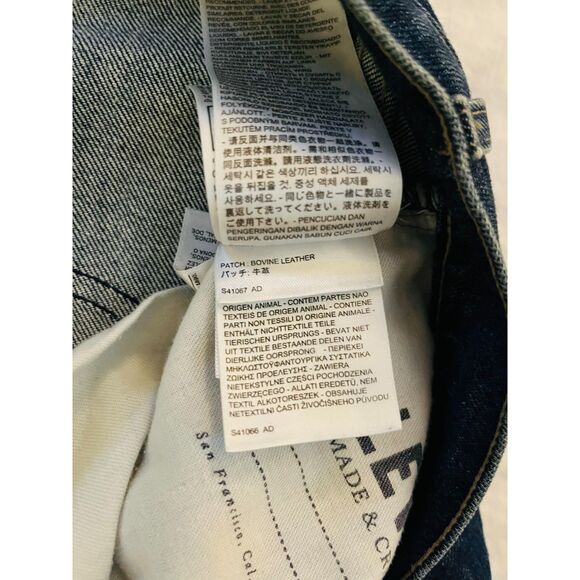 Levi's Made and Crafted Japanese Selvedge Jeans - 701 Straight Leg - W32 L30 - Picture 12 of 12